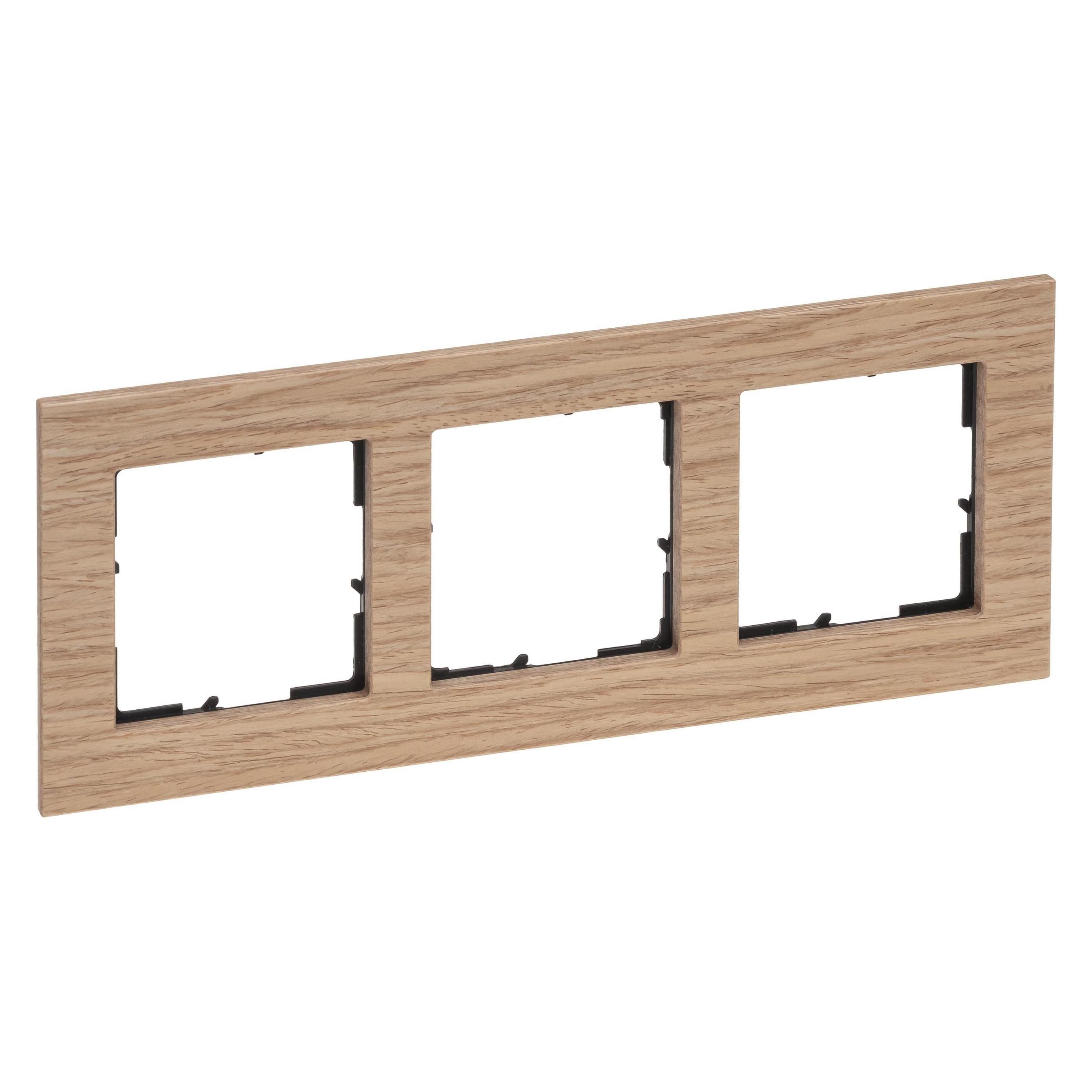 Legrand SEANO Natura 3-fach Rahmen aus Echtmaterial (766143)