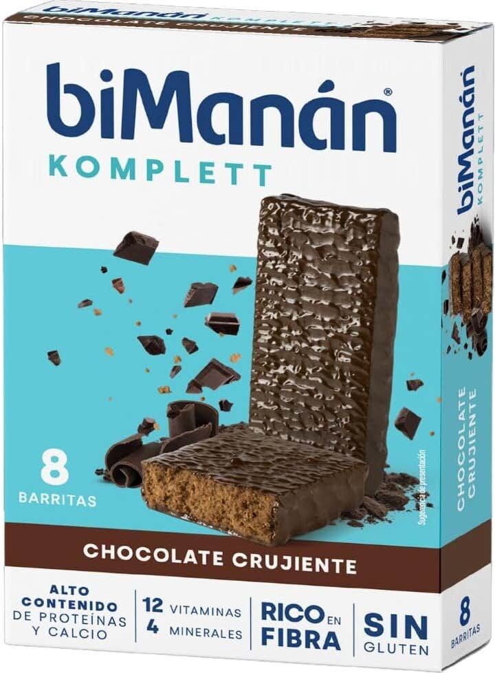 biManán® BiManán Barritas Komplett Chocolate Crujiente 8uds