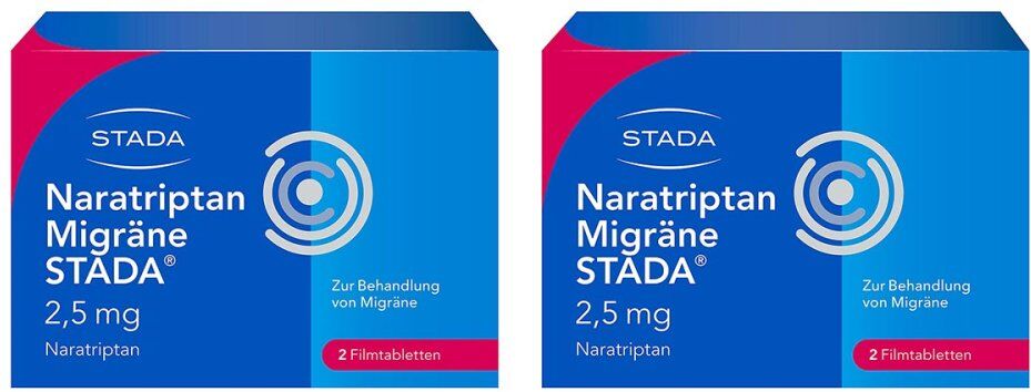 Naratriptan Migräne STADA 2,5mg