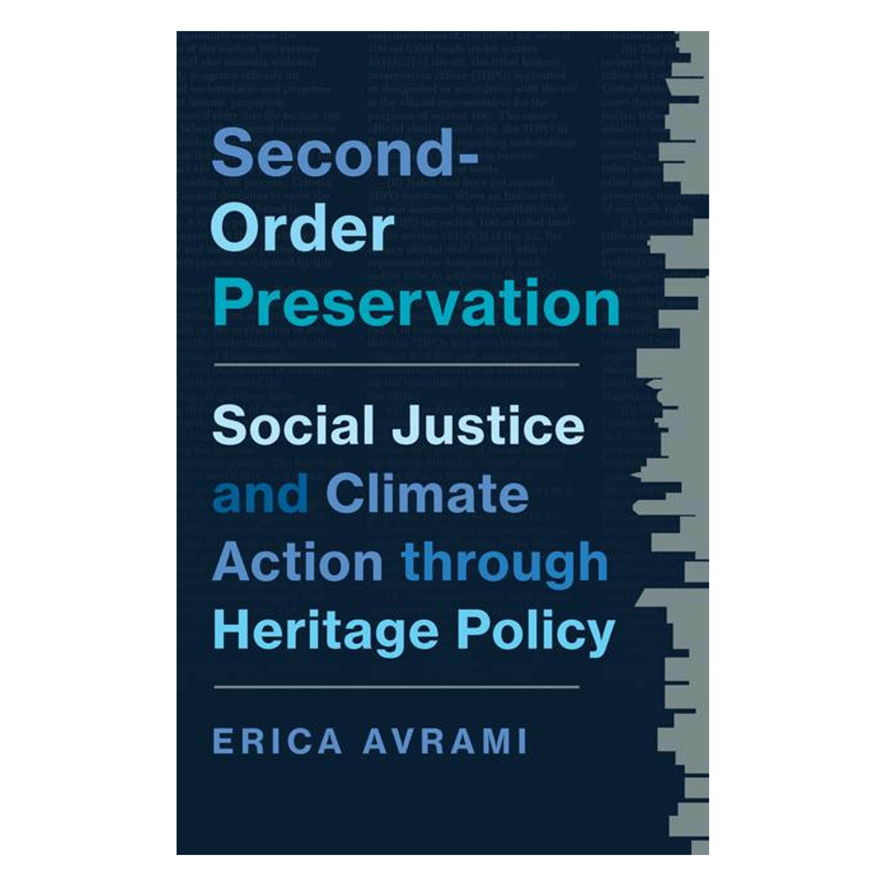 University Of Minnesota Second-Order Preservation (Englisch, Erica Avrami) (53804297)