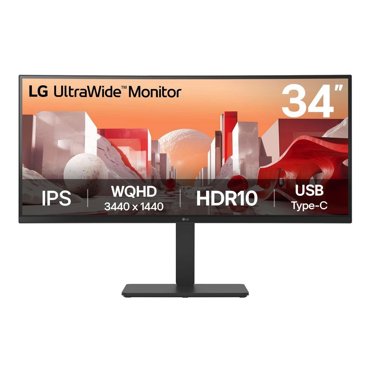 34" (86,36cm) LG Electronics UltraWide 34BA75QE-B schwarz 3440x1440 1xDisplayPort 1.4 / 1x USB-C mit Displayport / 2x HDMI 2.0a