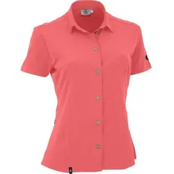 MAUL Damen Bluse Vilsalpsee II - 1/2 Bluse elas, Größe 46 in Rot Rot