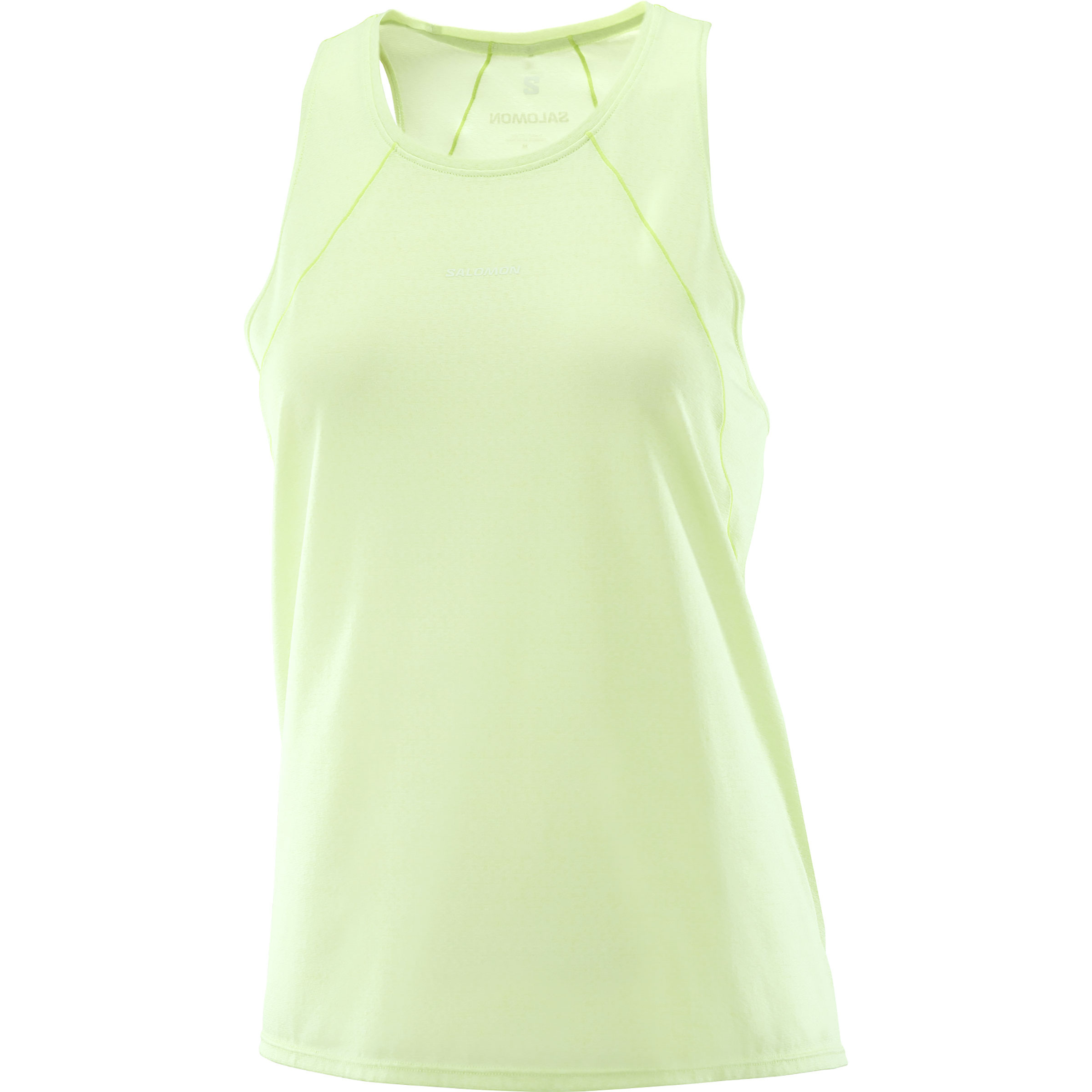 Salomon SHKout Air Top Damen Tanktops gruen Größe M Trekking Elastisch
