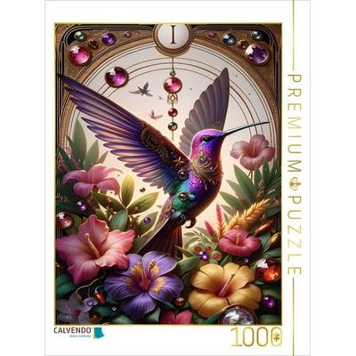CALVENDO Puzzle Flügelschlag des Kolibris | 1000 Teile Lege-Größe 64x48cm Foto-Puzzle für glückliche Stunden