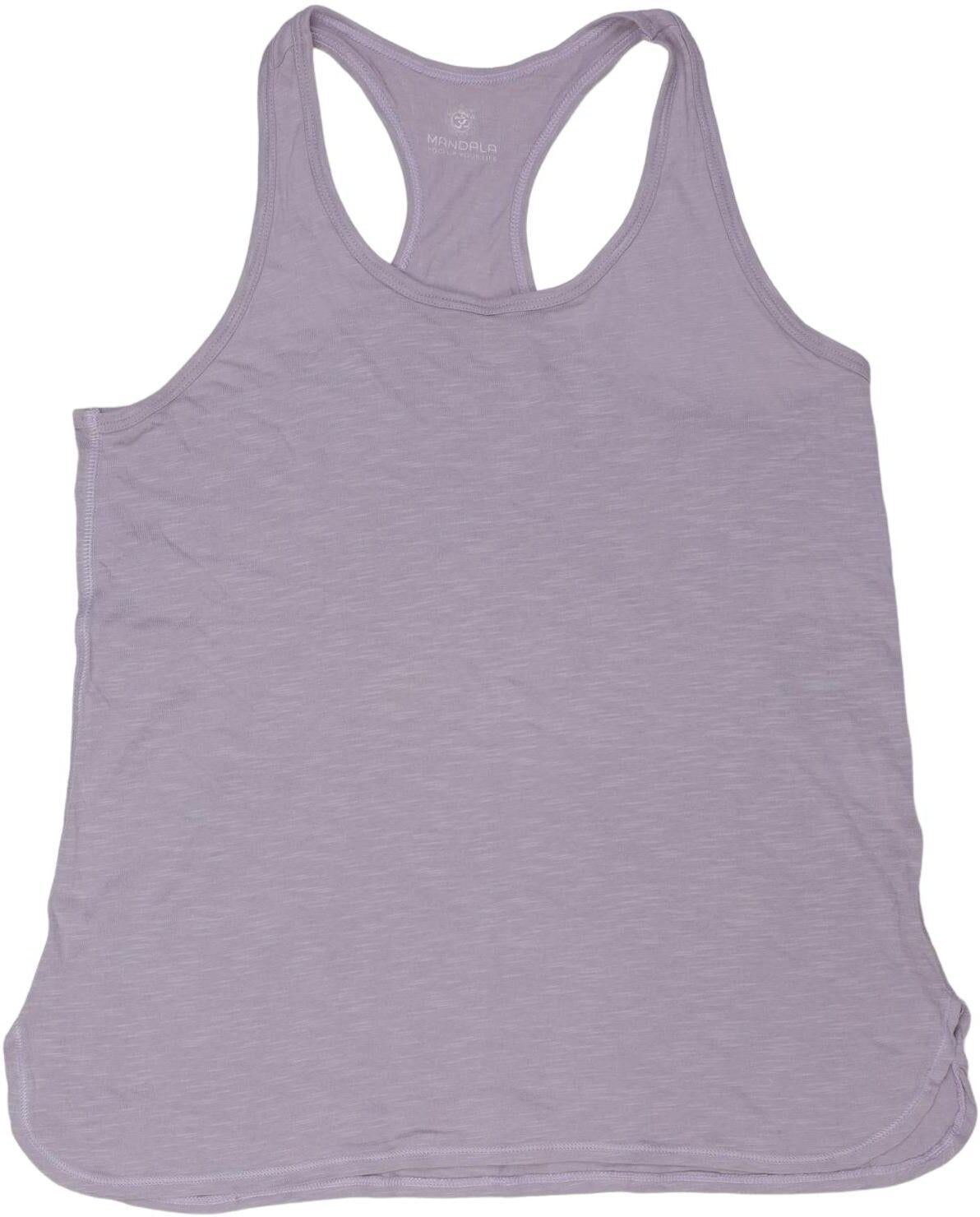 Mandala Damen Top, Lila, Gr. S, Baumwolle / Modal - Second Hand