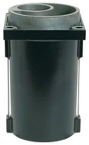 Riegler Metallbehälter mit Ablassventil und O-Ring (E 14811/24 M)