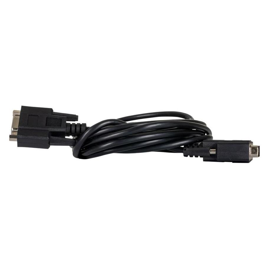 RS PRO Serielles Kabel / 9-polig, D-Sub Stecker / 9-polig, D-Sub Buchse, 3m, Schwarz (3 m) (2406338)