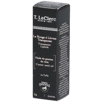 T.LeClerc Rouge A Levres Transparent - 02 3g 3 g Make up
