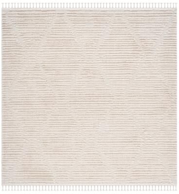 SAFAVIEH Marrakech Moroccan Boho Braided Tassel Area Rug