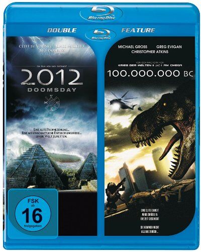 Nick Everhart - Doppel BD: 2012 Doomsday+100 Million BC (Blu-ray) - Preis vom 12.10.2026 11:37:12 h