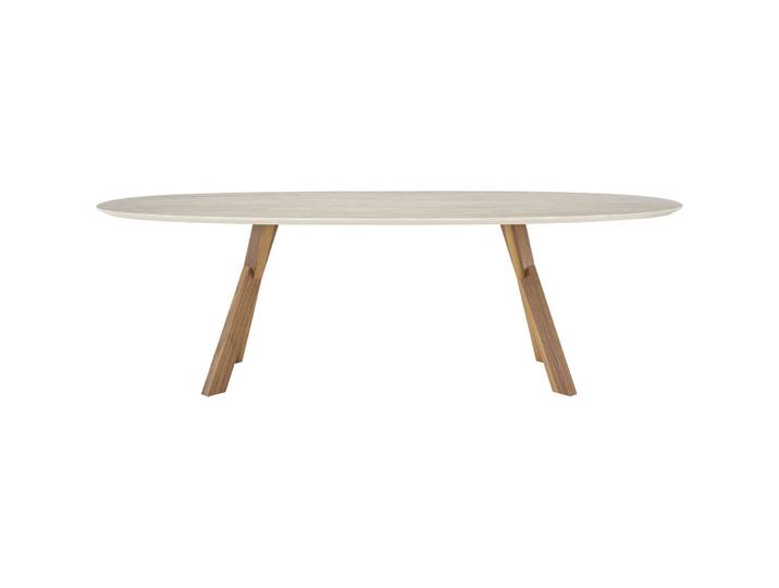 WILLISAU SWITZERLAND Tisch Torino Nussbaum Braun/Beige Massivholz B 110 T 240 cm