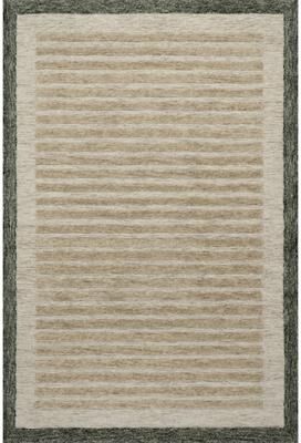 Nuloom Carmeon Hamilton Caly Modern Bordered Wool Rug