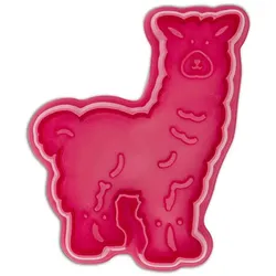 Städter Ausstecher Lama 7,5 cm Koralle