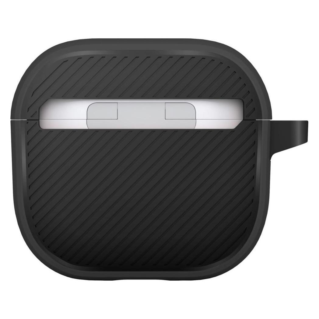 Uniq Case Clyde for AirPods 4 Lock Case black (Kopfhörer Hülle) (UNIQ-AIRPODS(2024)-CLYCHRDGRY)