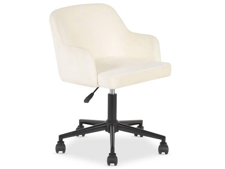 Idimex Home-Office Drehstuhl Oliver cremeweiß, Creme, Mode, 52x87x56 cm, Babymöbel & Kindermöbel, Babyzimmer, Kindersessel & Kindertische