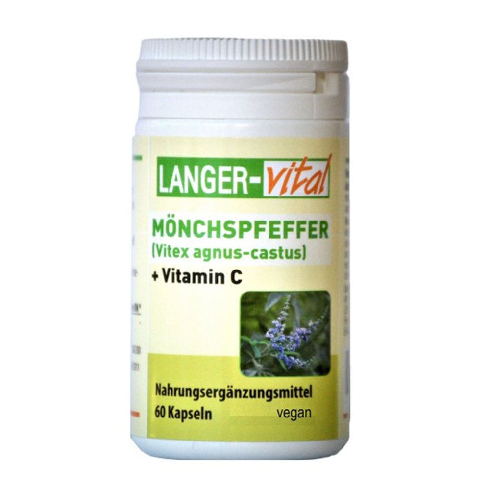 Mönchspfeffer 350 mg+Vitamin C Kapseln 60 St