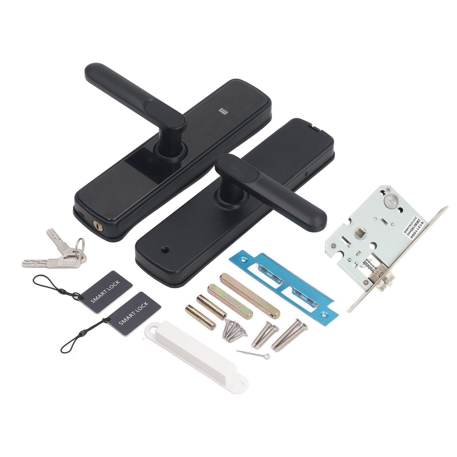 Cocosity Slim Wachtwoordslot met App-bediening en IC-kaart, Elektronisch Inductieslot voor de Hoofdingang