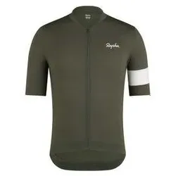 Rapha, Herren, Velotrikot, Leichtes Core-Fahrradtrikot (M), Schwarz, M