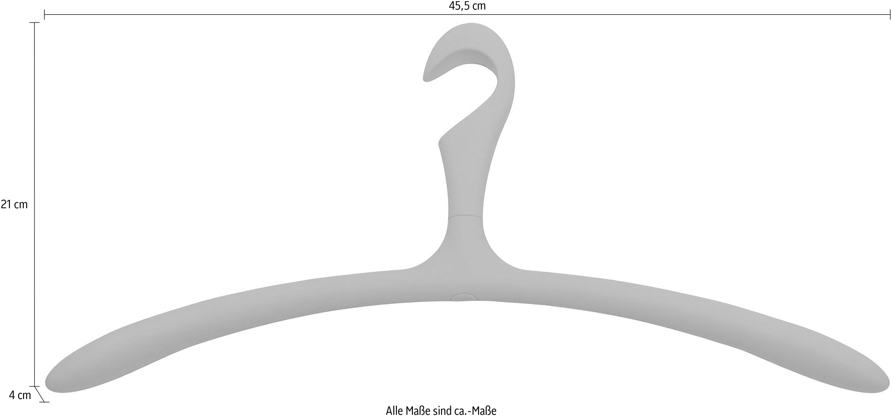 Kleiderbügel SPINDER DESIGN "Arx", orange, B:45,5cm H:21cm T:4cm, Kunststoff, Kleiderbügel, Kleiderbügel, Breite 45,5 cm orange Einheitsgröße