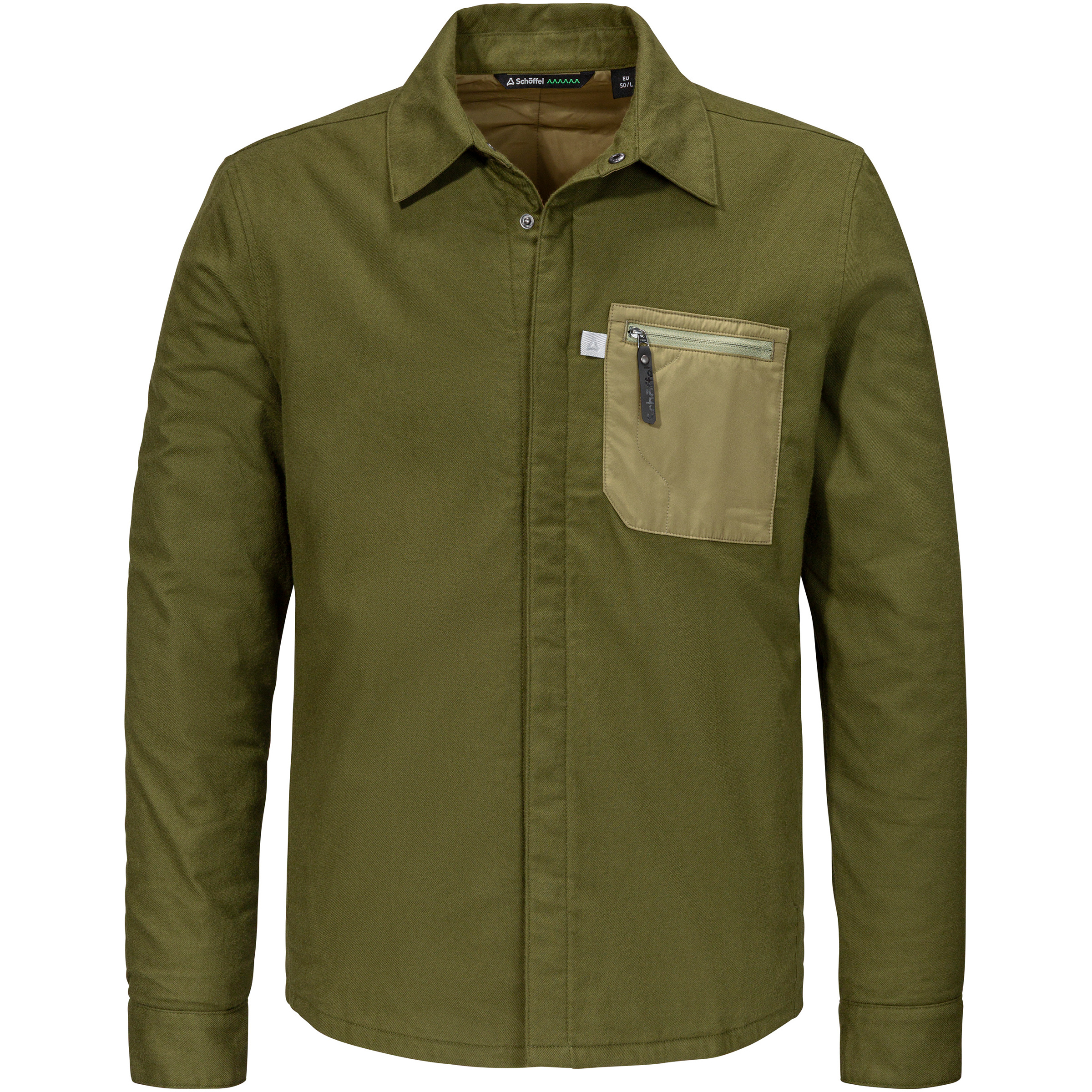 Schöffel Style Kalmor Herren Wanderjacke oliv Größe S Trekking Atmungsaktiv
