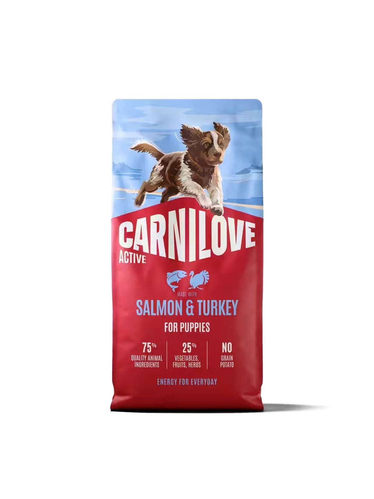 Carnilove Active Puppy Salmon & Turkey - Trockenfutter für Hunde - 12kg