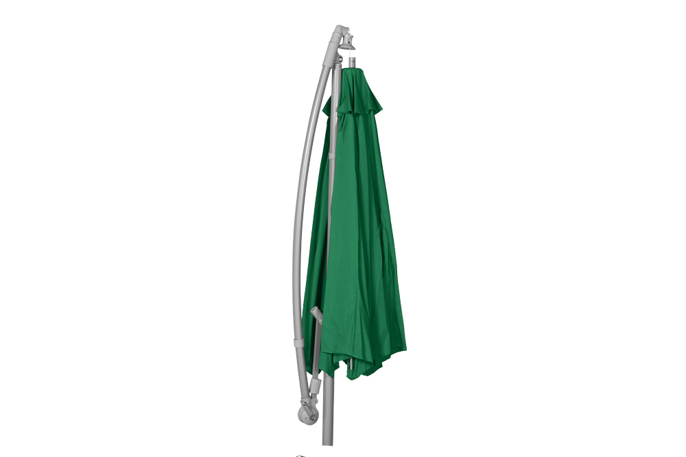MERXXHANDELS Ampelschirm Ø 300cm inkl Hülle grün Alu/Textil 09223611