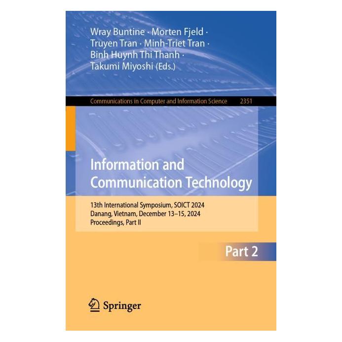 Springer Information and Communication Technology (Englisch, Softcover) (61646598)