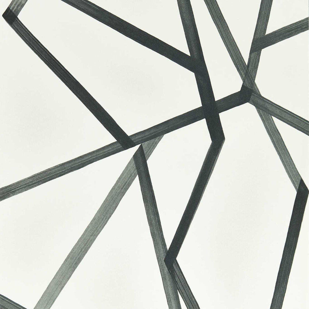 Harlequin Sumi 10.05m x 68.6cm Wallpaper Roll Pearl/Charcoal 1,005cm L