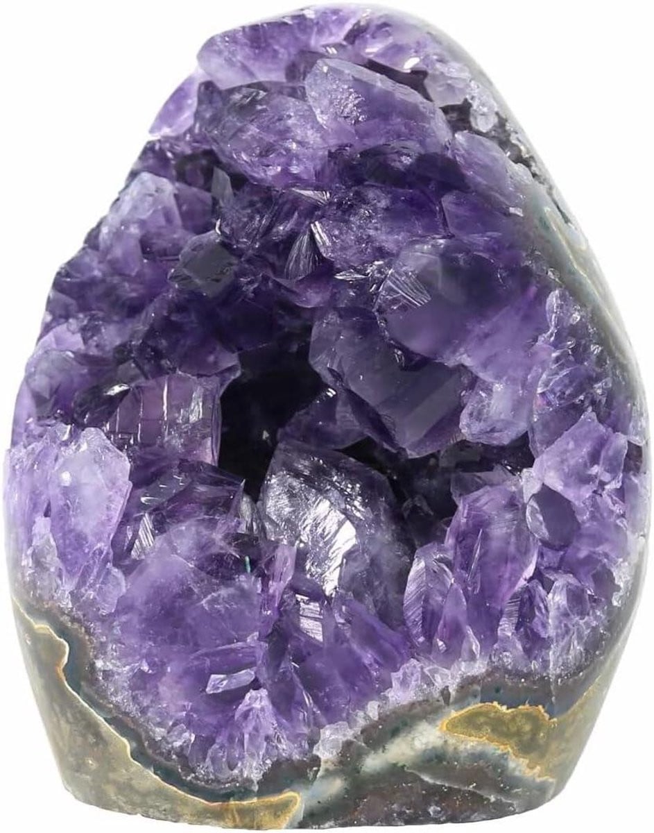 Amethist Kristal Geode - Paars - ca. 500 gram