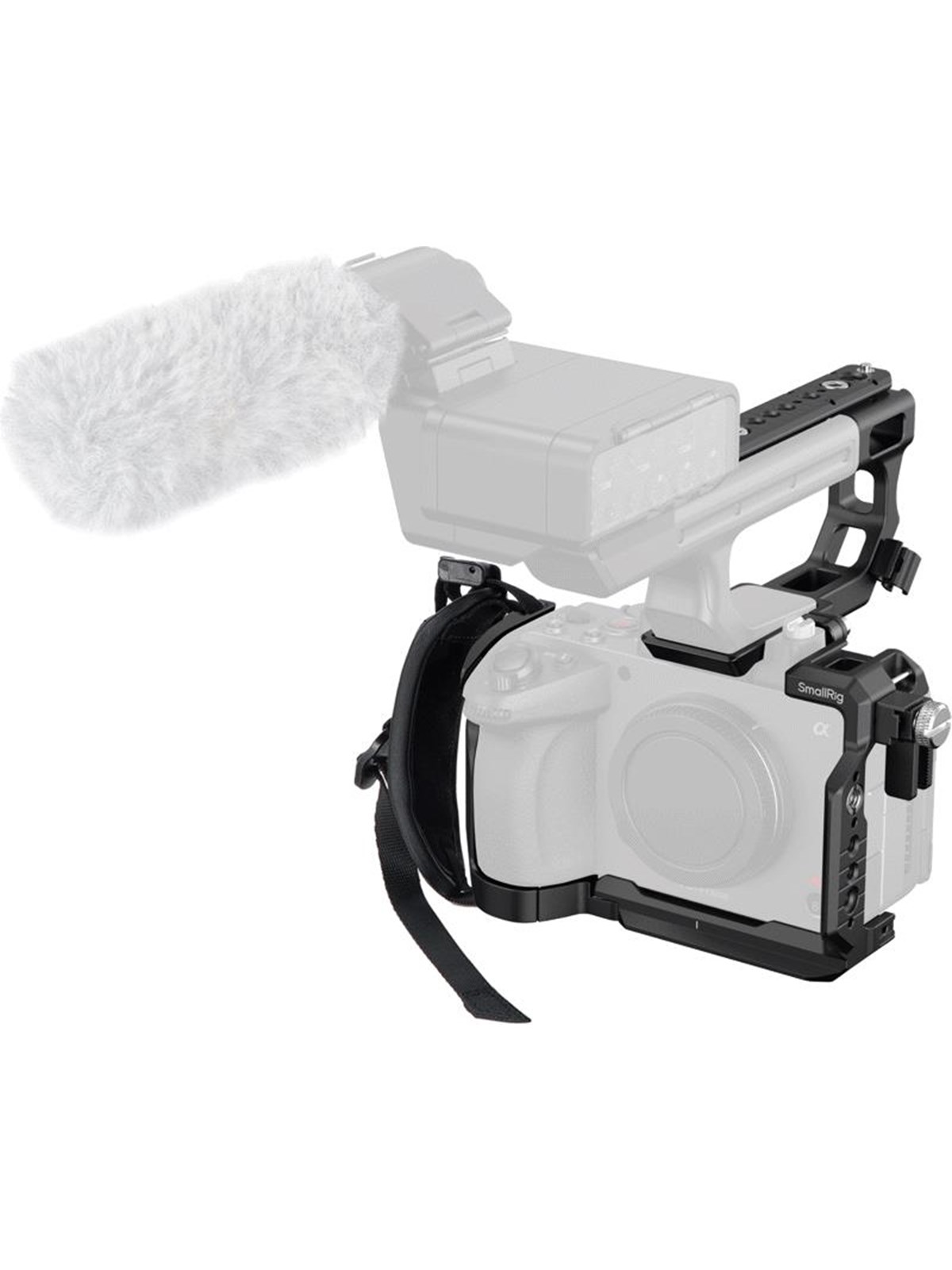 SmallRig 6777 HawkLock Cage Kit for Sony FX5 & XLR Handle