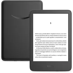 E-Reader 15,2 cm (6 Zoll) 16 GB  Kindle (2024) (Schwarz) 