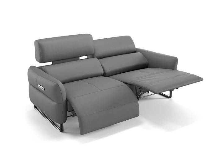 Leder Sofa LUNA 3-Sitzer Relaxcouch Luxus Polstergarnitur