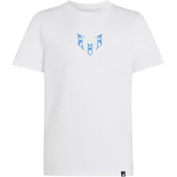 adidas Messi Icon Graphic T-Shirt Kinder - white - 128