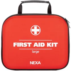 Nexa, Erste Hilfe Set, Erste-Hilfe-Tasche Large 64 Teile Rot (Erste Hilfe Set Zubehör)