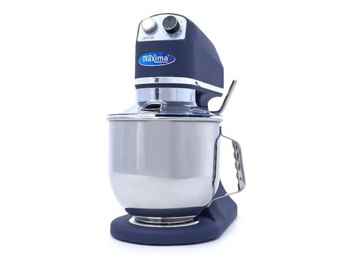 Maxima Mixer planétaire - 7 L - jusqu'à 2 kg de pâte - bleu acier mat