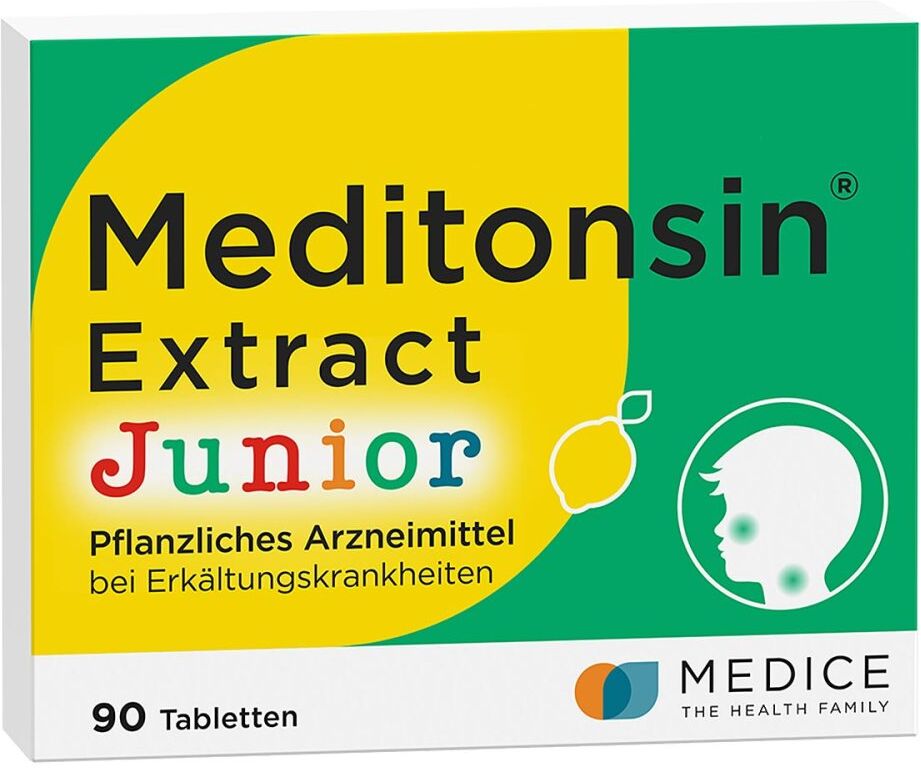 Meditonsin Extract Junior Pflanzliche Erkältungstabletten