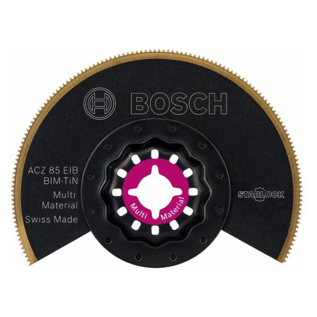 Bosch Professional Zubehör BIM-TiN Segmentsägeblatt ACZ 85 EIB, Multi Material, 85 mm, 10er-Pack (2608664478)