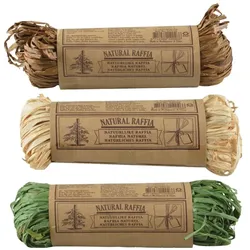 Esschert Design, Pflanzen Zubehör, Raffia in 3 Farben sortiert (16.70 cm, 6.80 cm)