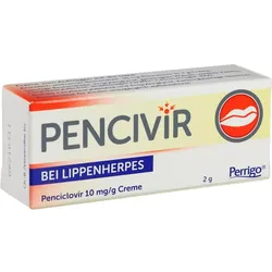 Pencivir bei Lippenherpes 2 G