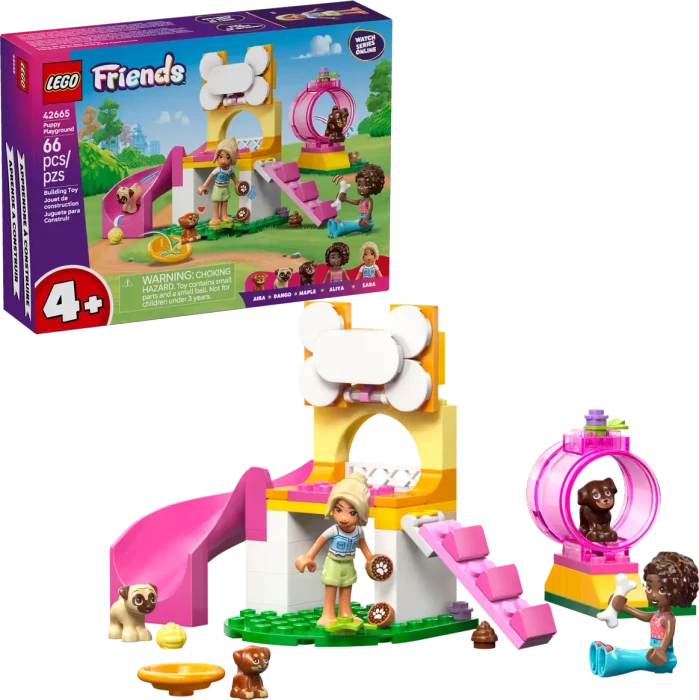 LEGO Friends 42665 Welpenspielplatz