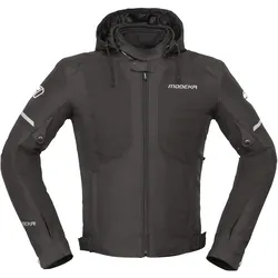 Modeka Jakson Softshell Motorradjacke - schwarz - M