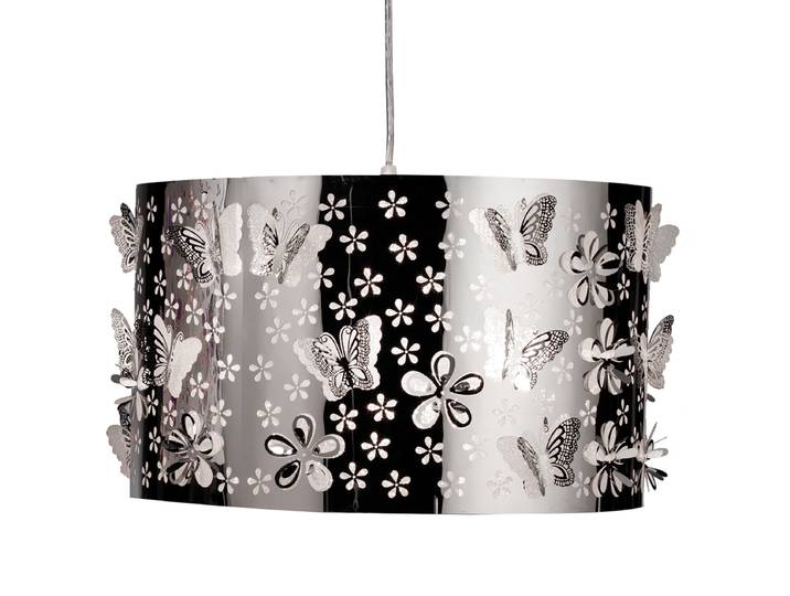 Suspension LED 4779 Titilla 35 x 130 x 35cm Argenté/Argenté Coton E27