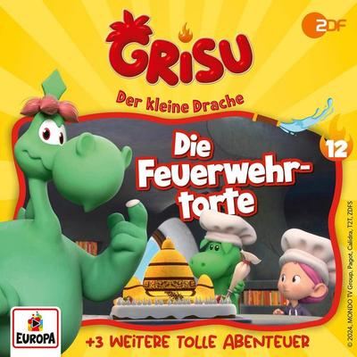 Folge 12: Die Feuerwehrtorte - Marcus Giersch,Erik Stappenbeck, Audio, 4069828167995
