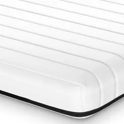 KALTSCHAUMMATRATZE H3 140x200 cm – ergonomische Schaummatratze – Kinder & Jugendmatratze – ca. 11 cm Höhe – Bezug waschbar