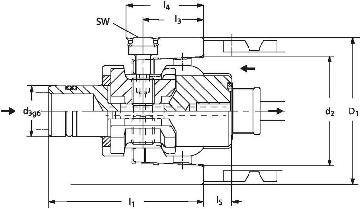 RÖHM Einbauspannsatz HSK-C25 DIN69893-HSK-C25 (760530)