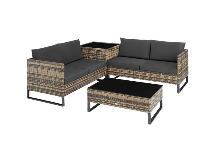 Wicker loungeset Ostuni - natuur