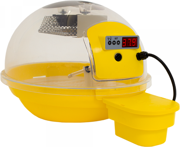 FIEM Smart Digitale 24 Gelb - Automatische Eier-Brutmaschine - 24 Eier