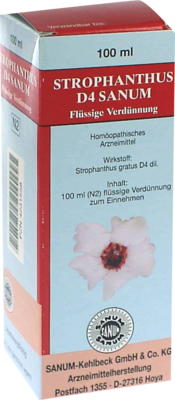 SANUM-KEHLBECK GmbH & Co. KG STROPHANTHUS D 4 Sanum Tropfen 100 ml 04231558