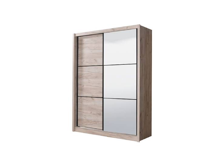 Schwebetürenschrank NAVARA eiche 2 Türen