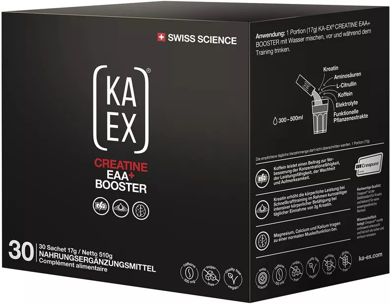 KA-EX - Pwd Creatine Eaa+ Booster, 30 Stück